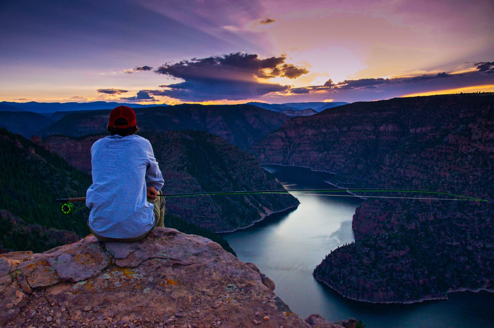 You don't have to be an experienced angler to catch a trophy fish at Flaming Gorge.